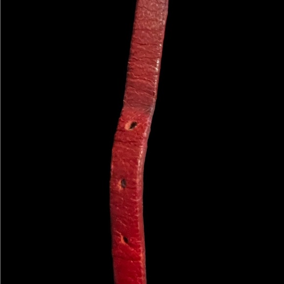 Red Prada Horsebit Bracelet - Picture 5 of 5